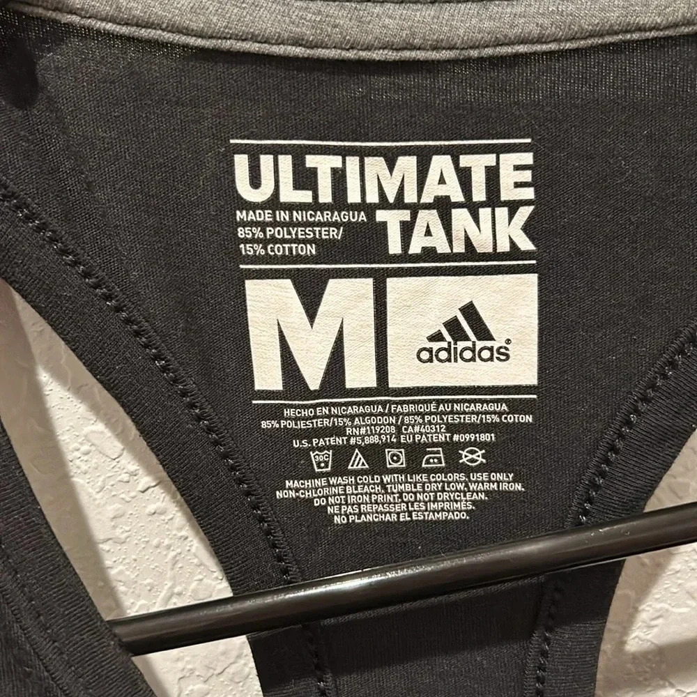 Adidas Spain International Soccer Ultimate Tank Climalite Black Size Medium - Picture 2 of 5